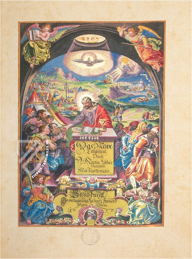 Matthäus Merian: Kupferbibel Biblia 1630 - Neues Testament – Coron Verlag – Württembergische Landesbibliothek (Stuttgart, Deutschland)