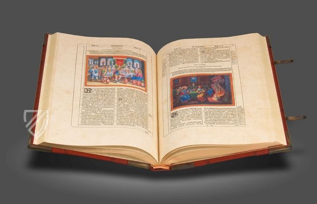Matthäus Merian: Kupferbibel Biblia 1630 - Neues Testament Faksimile