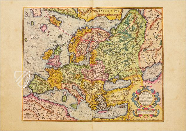 Mercator Weltatlas 1595 - Limitierte Vorzugsausgabe