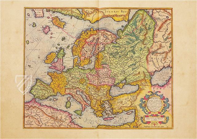 Mercator Weltatlas 1595 – Coron Verlag – 