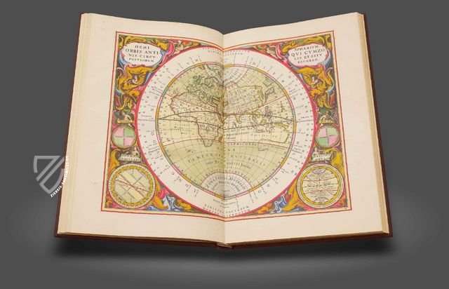 Cellarius Himmelsatlas - Atlas Harmonia Macrocosmica – Coron Verlag – Sign. gr. Fol. 3/497a – Universitätsbibliothek Darmstadt (Darmstadt, Deutschland)