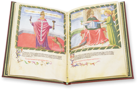 Vaticinia Pontificum von Benozzo Gozzoli – Patrimonio Ediciones – Ms. Harley 1340 – British Library (London, Vereinigtes Königreich)