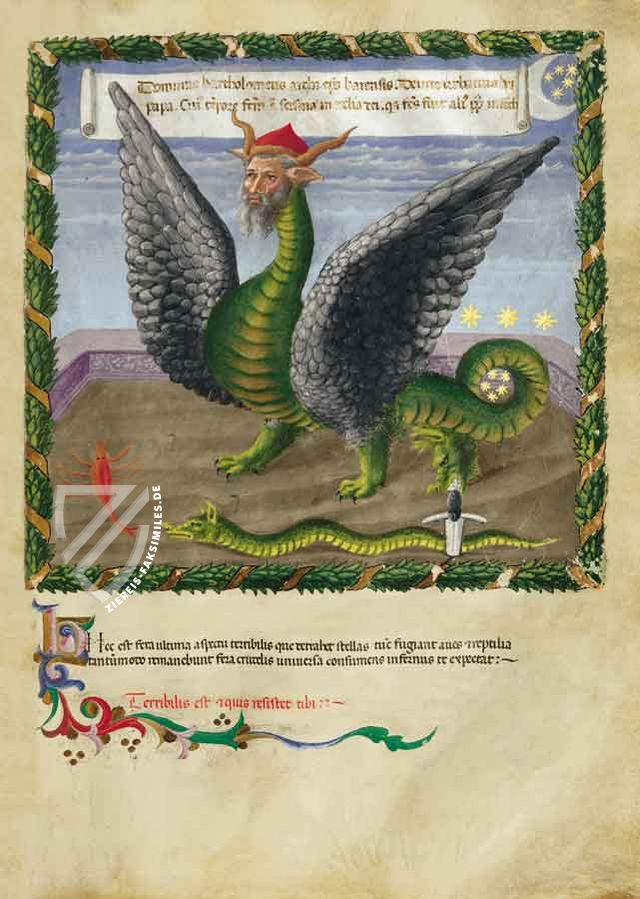 Vaticinia Pontificum de Benozzo Gozzoli