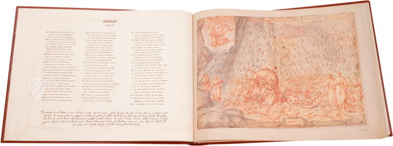 Federigo Zuccaro: Dante Historiato – Salerno Editrice – Gabinetto Disegni e Stampe degli Uffizi (Florenz, Italien)