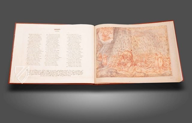 Federigo Zuccaro: Dante Historiato – Salerno Editrice – Gabinetto Disegni e Stampe degli Uffizi (Florenz, Italien)