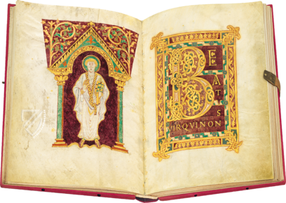 Goldener Psalter von St. Gallen – Quaternio Verlag Luzern – Cod. Sang. 22 – Stiftsbibliothek St. Gallen (St. Gallen, Schweiz)