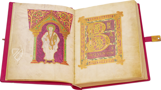 Goldener Psalter von St. Gallen – Quaternio Verlag Luzern – Cod. Sang. 22 – Stiftsbibliothek St. Gallen (St. Gallen, Schweiz)