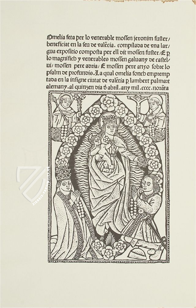 Omelia sobre lo psalm "de profundis" – Vicent Garcia Editores – BH CF/4 (17) – Biblioteca General e Histórica de la Universidad (Valencia, Spanien)