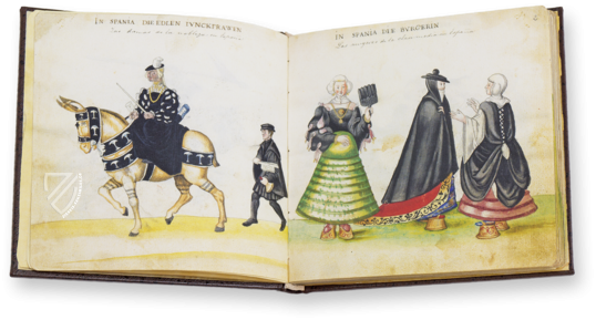 Codex der Trachten und Kostüme Faksimile