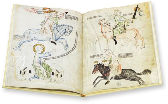 Biblia Pauperum. Apocalypsis: Die Weimarer Handschrift – Cod. Fol. max. 4 – Herzogin Anna Amalia Bibliothek (Weimar, Deutschland)