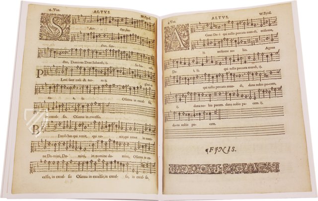 William Byrd: Messen für 3, 4 und 5 Stimmen – Mus. 489-493 – Christ Church Library (Oxford, Großbritannien)