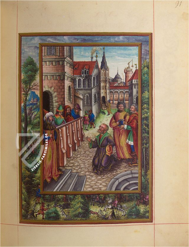Gabriel Glockendon: Gebetbuch für Kardinal Albrecht von Brandenburg – Bibliotheca Rara – Codex 1847 – Österreichische Nationalbibliothek (Wien, Österreich) Gabriel Glockendon: Gebetbuch für Kardinal Albrecht von Brandenburg – Bibliotheca Rara – Codex 1847 – Österreichische Nationalbibliothek (Wien, Österreich)