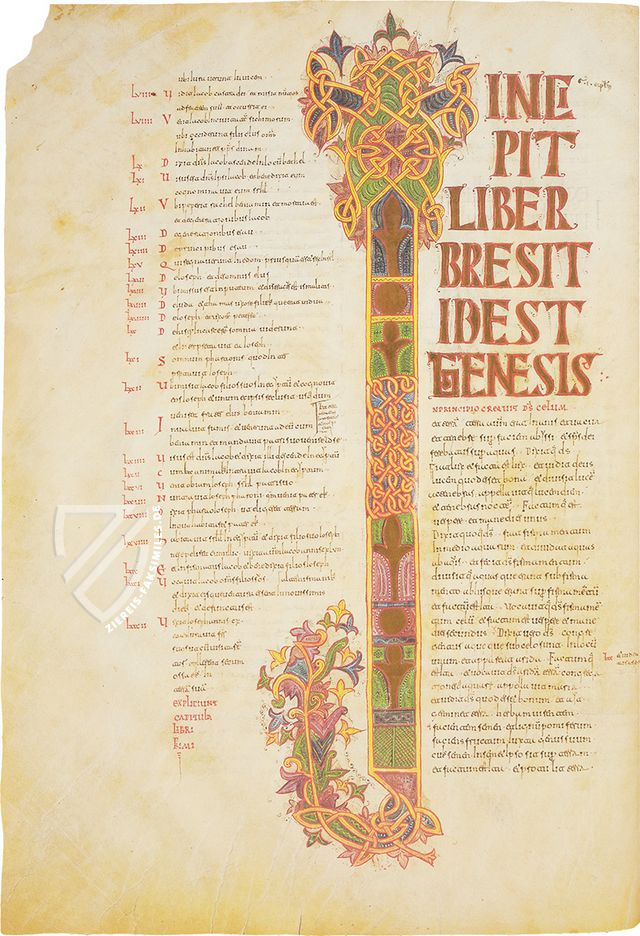 Westgotisch-mozarabische Bibel des Heiligen Isidor von Sevilla – Fundación Hullera Vasco-Leonesa – Ms. 2 – Archivio Capitular de la Real Colegiata de San Isidoro (León, Spanien)