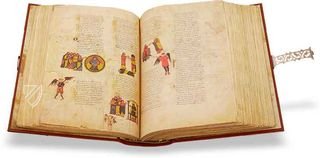 Westgotisch-mozarabische Bibel des Heiligen Isidor von Sevilla Faksimile