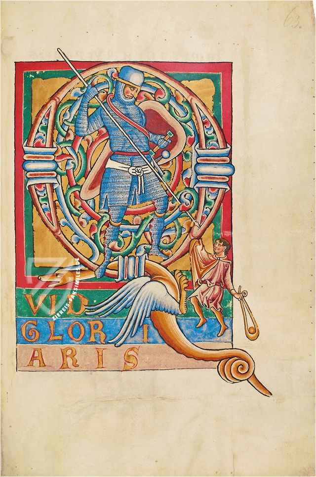 Bamberger Psalter – Quaternio Verlag Luzern – Msc.Bibl.48 – Staatsbibliothek (Bamberg, Deutschland)