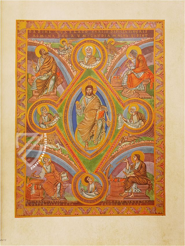 Codex Aureus von St. Emmeram (Ausgabe in nur einem Band gebunden)