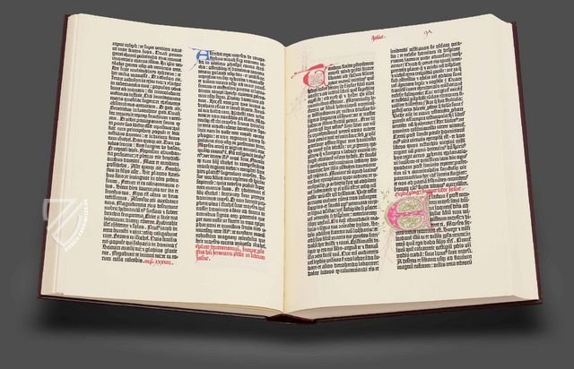 Mazarin Bibel – Bibliotheca Rara – Inc. 1 – Bibliothèque Mazarine (Paris, Frankreich)