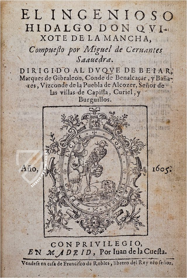 Don Quixote de la Mancha – Millennium Liber – KR1378 – Biblioteca del Cigarral del Carmen (Toledo, Spanien)