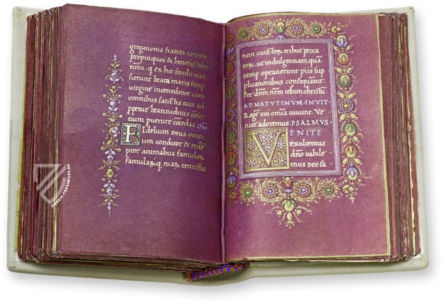 Stundenbuch von Kardinal Carafa – ms. vat. lat. 9490 – Biblioteca Apostolica Vaticana (Vaticanstadt, Vaticanstadt)