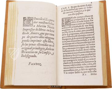 Leben von Lazarillo de Tormes – AyN Ediciones – Biblioteca Nacional de España (Madrid, Spanien)