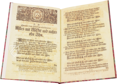 Aria "Alles mit Gott und nichts ohn' ihn" BWV 1127 – Bärenreiter-Verlag – Herzogin Anna Amalia Bibliothek (Weimar, Deutschland)