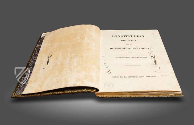 Spanische Verfassung von 1812 – Circulo Cientifico – Privatsammlung
