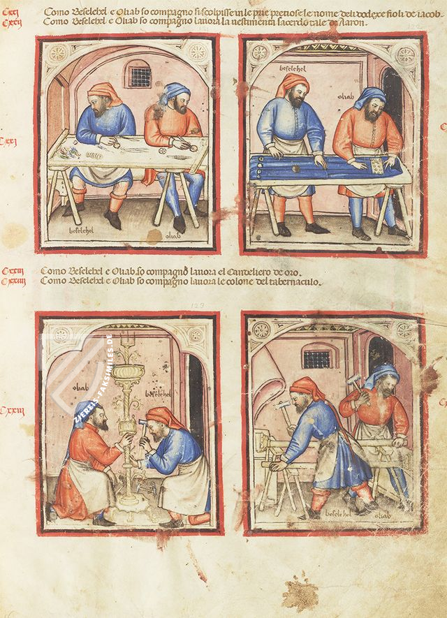 Bilderbibel aus Padua – Quaternio Verlag Luzern – Add. MS 15277 – British Library (London, Vereinigtes Königreich)