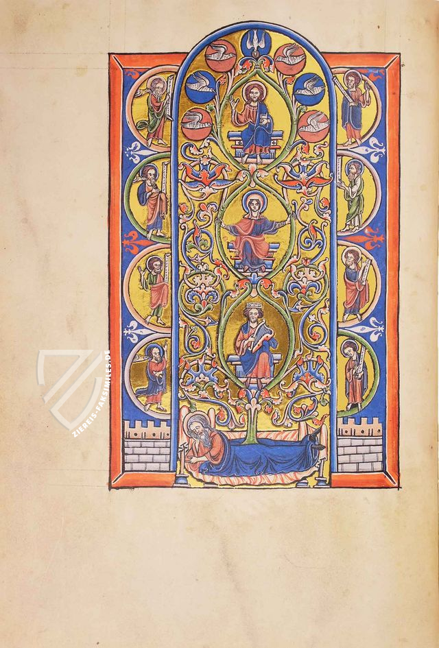 Königspsalter der Sainte Chapelle – Müller & Schindler – MS 1186 – Bibliothèque de l'Arsenal (Paris, Frankreich)