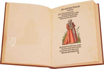 Jost Amman: Frauentrachtenbuch – Insel-Verlag Anton Kippenberger – Forschungsbibliothek Gotha (Erfurt, Deutschland)