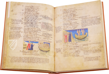 Dante Alighieri - Göttliche Komödie - Codex Filippino – Istituto dell'Enciclopedia Italiana - Treccani – CF 2 16 – Biblioteca Oratoriana dei Girolamini (Neapel, Italien)