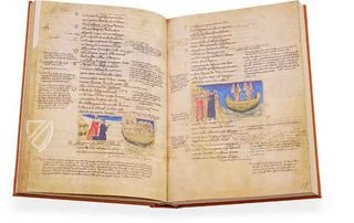 Dante Alighieri - Göttliche Komödie - Codex Filippino – Istituto dell'Enciclopedia Italiana - Treccani – CF 2 16 – Biblioteca Oratoriana dei Girolamini (Neapel, Italien)