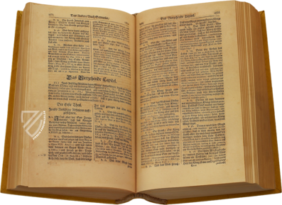Bachs Calov Bibel Faksimile