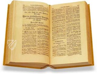 Bachs Calov Bibel Faksimile