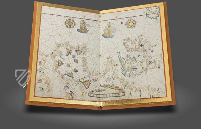 Der goldene Atlas der Nautik Faksimile