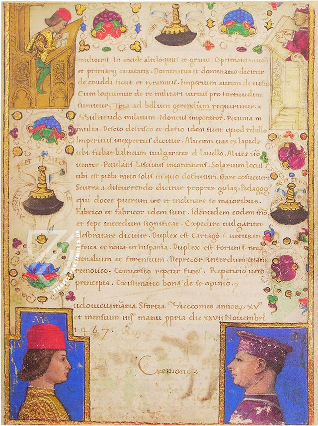 Codex Sforza – Nova Charta – Varia 75 – Biblioteca Reale di Torino (Turin, Italien)