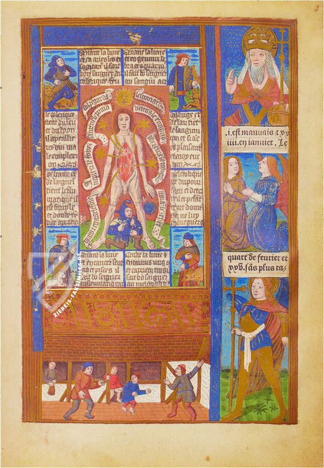 Grandes Heures de Rouen – Orbis Mediaevalis – Ms. Leber 155 – Bibliothèque Jacques Villon (Rouen, Frankreich)