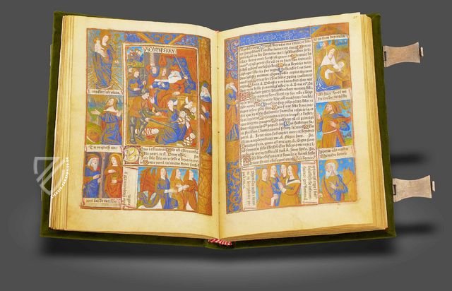 Grandes Heures de Rouen – Orbis Mediaevalis – Ms. Leber 155 – Bibliothèque Jacques Villon (Rouen, Frankreich)