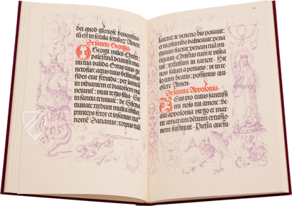 Gebetbuch Kaiser Maximilians mit den Randzeichnungen von Albrecht Dürer und Lucas Cranach dem Älteren Faksimile