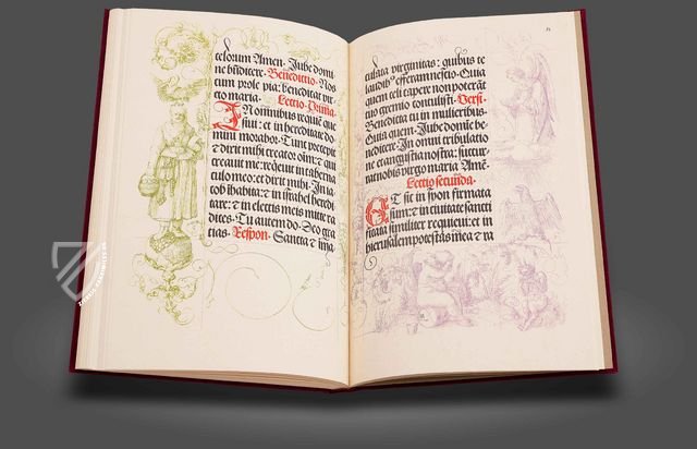 Gebetbuch Kaiser Maximilians mit den Randzeichnungen von Albrecht Dürer und Lucas Cranach dem Älteren Faksimile