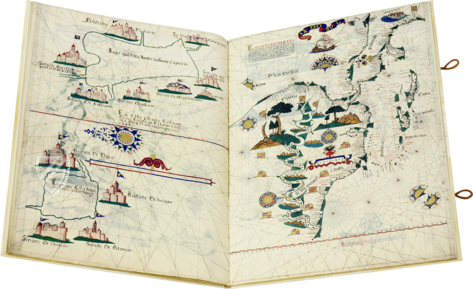 Atlas von Lázaro Luis Faksimile