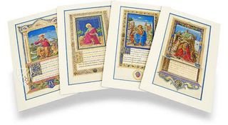 Die vier Evangelisten – Belser Verlag – Urbinas Latinus 10 – Biblioteca Apostolica Vaticana (Vatikanstadt, Vatikanstadt)