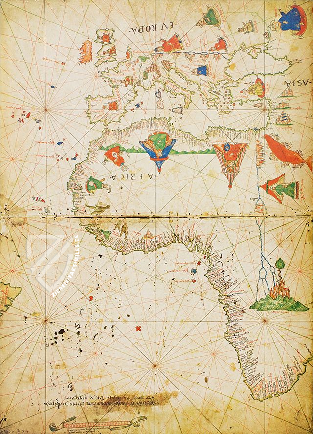 Vesconte Maggiolo - Der Seeatlas von 1512 – Urs Graf Verlag – Biblioteca Palatina (Parma, Italien)