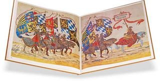 Triumphzug Kaiser Maximilians I. - Grazer Codex – Akademische Druck- u. Verlagsanstalt (ADEVA) – Rara 1   III 11722 – Universitätsbibliothek Heidelberg (Heidelberg, Deutschland)