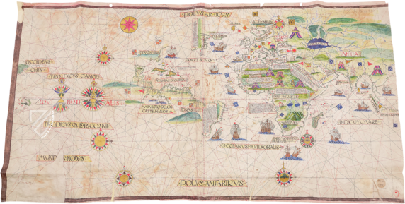 Die erste Weltumsegelung (Sammlung) – Circulo Cientifico – CPL GE AA-564 (département Cartes et plans) – Bibliothèque nationale de France (Paris, Frankreich) / Verschiedene Eigentümer