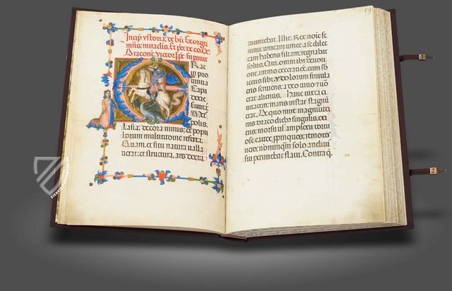 Vita des heiligen Georg – Belser Verlag – Arch. Cap. S. Pietro C 129 – Biblioteca Apostolica Vaticana (Vatikanstadt, Vatikanstadt)