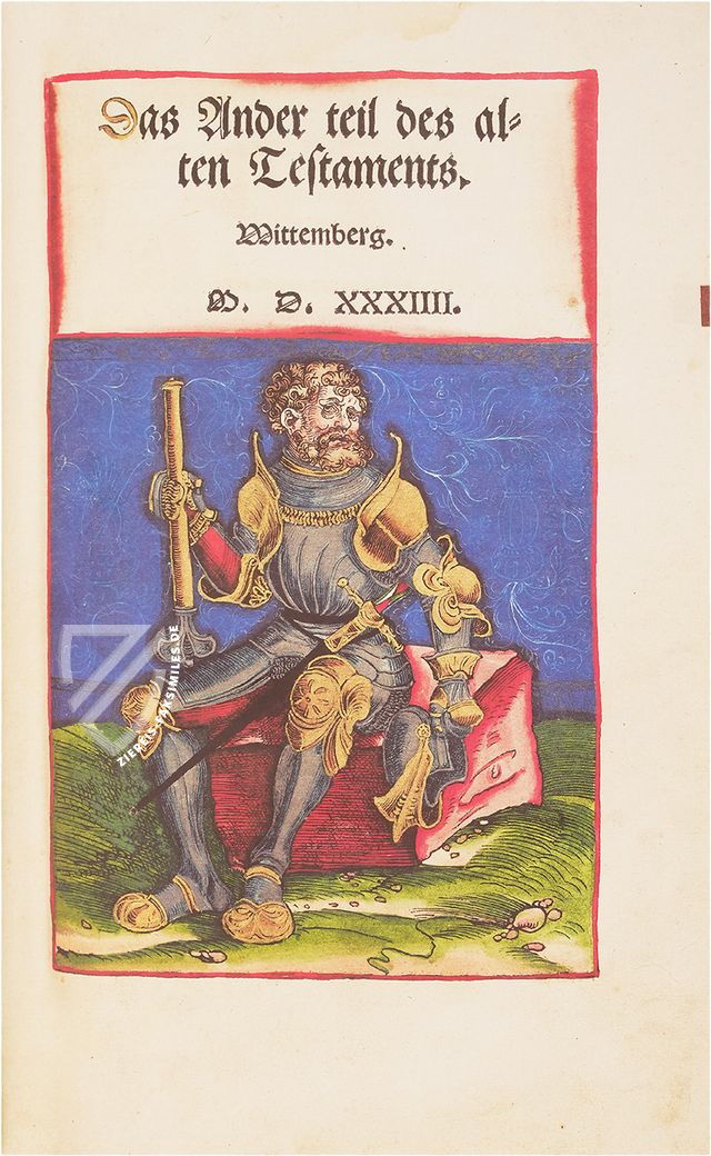 Luther-Bibel von 1534 – Taschen – Cl I: 58 (b) und (c) – Herzogin Anna Amalia Bibliothek (Weimar, Deutschland) Luther-Bibel von 1534 – Taschen – Cl I: 58 (b) und (c) – Herzogin Anna Amalia Bibliothek (Weimar, Deutschland)
