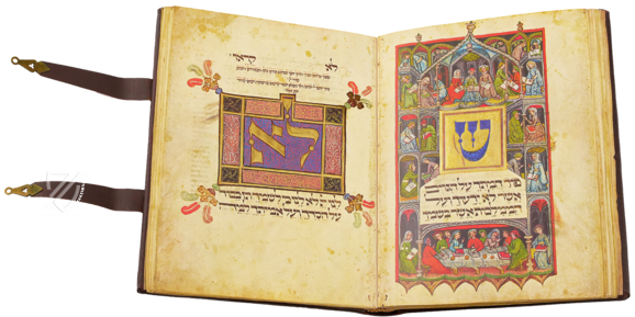 Darmstädter Pessach-Haggadah - Codex Orientalis 8 – Propyläen Verlag – Cod. Or. 8 – Universitäts- und Landesbibliothek Darmstadt (Darmstadt, Deutschland)