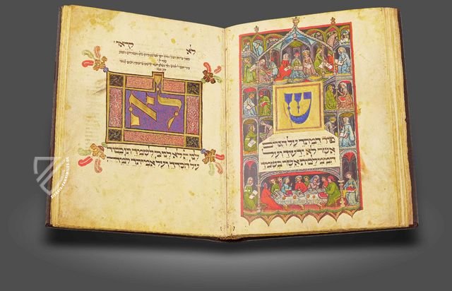 Darmstädter Pessach-Haggadah - Codex Orientalis 8 Faksimile