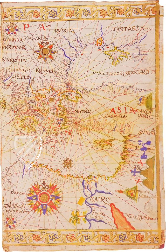 Carta Nautica Vitr 4-21 – Sorli Ediciones – Vitr. 4-21 – Biblioteca Nacional de España (Madrid, Spanien)