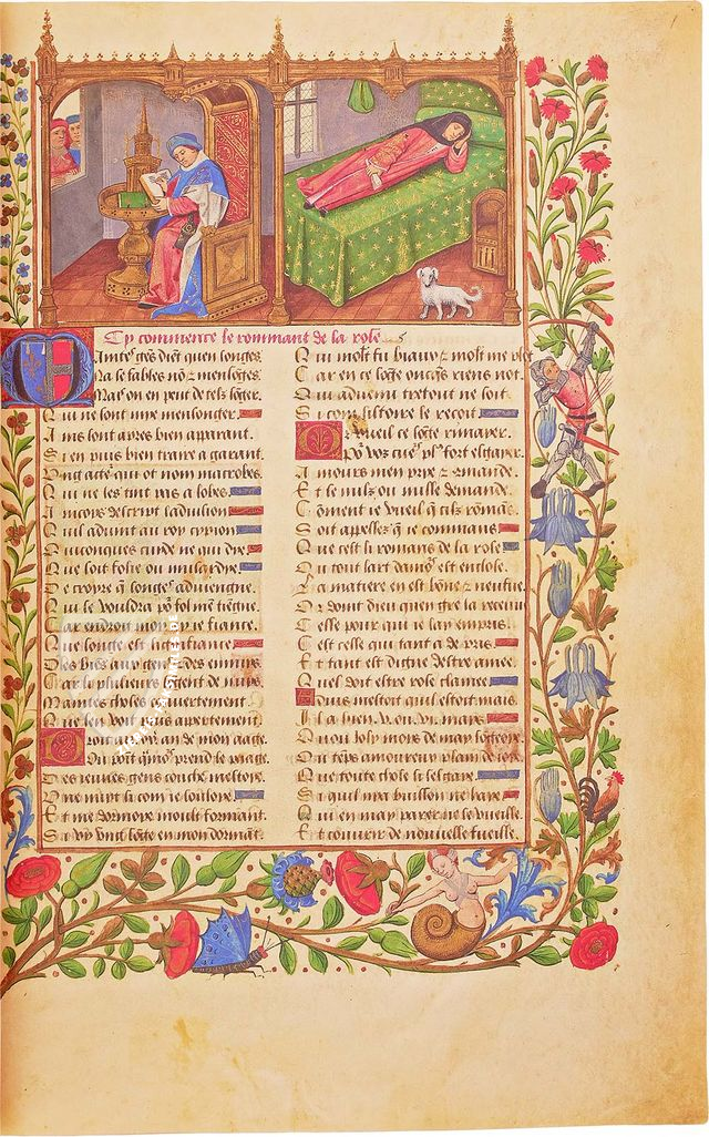 Roman de la Rose - Ms. Douce 195 – Istituto dell'Enciclopedia Italiana - Treccani – MS Douce 195 – Bodleian Library (Oxford, Vereinigtes Königreich) Roman de la Rose - Ms. Douce 195 – Istituto dell'Enciclopedia Italiana - Treccani – MS Douce 195 – Bodleian Library (Oxford, Vereinigtes Königreich)